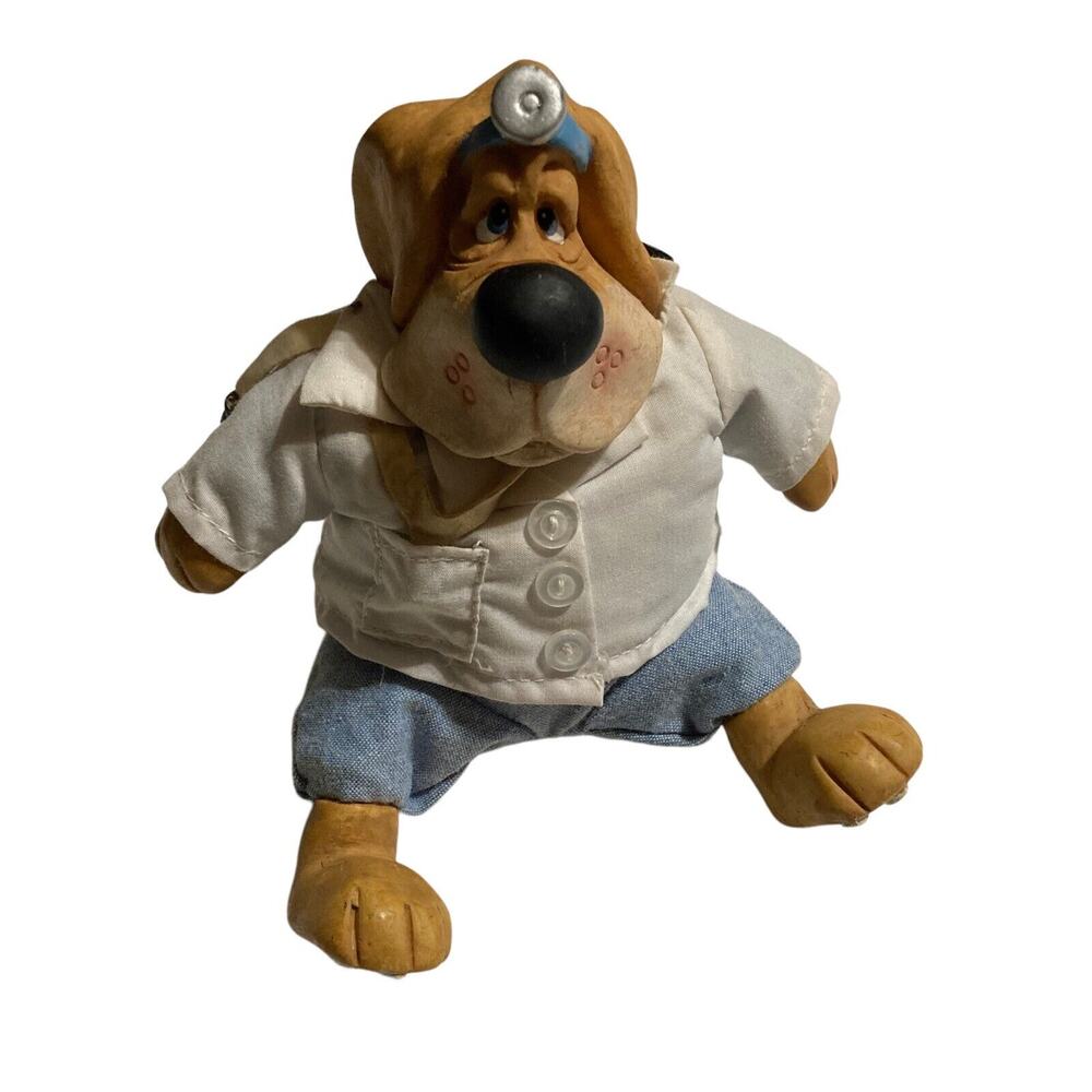 Vintage RUSS Dr. Will B. Better The Country Folks # 2532 Shelf Sitter Dog Doctor